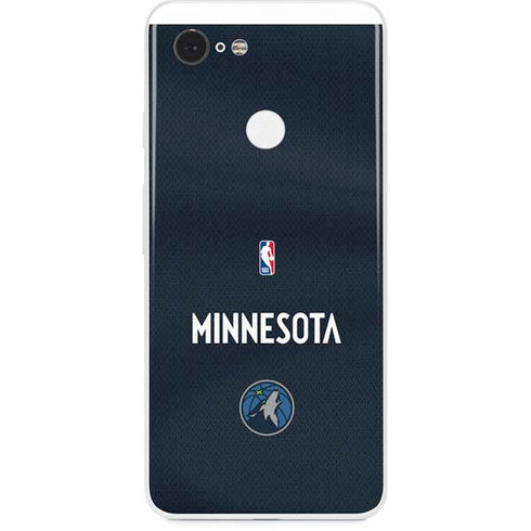 NBA Minnesota Timberwolves Jersey Google Pixel 3 Skin